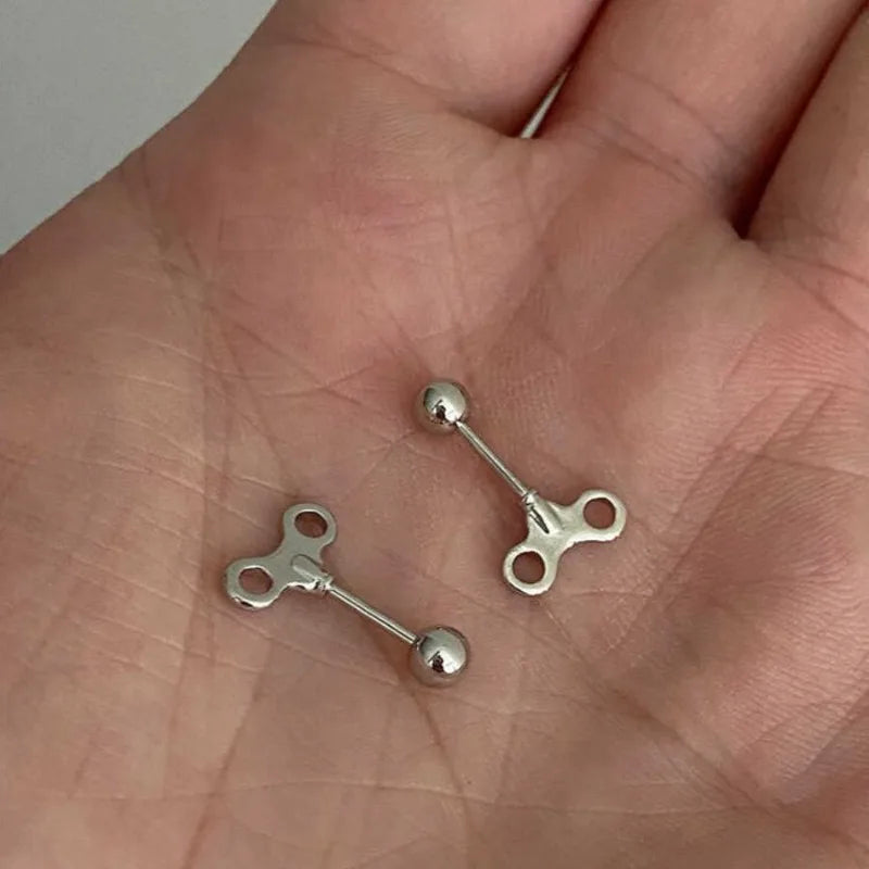 Clockwork Spark Dainty Cartilage Earring