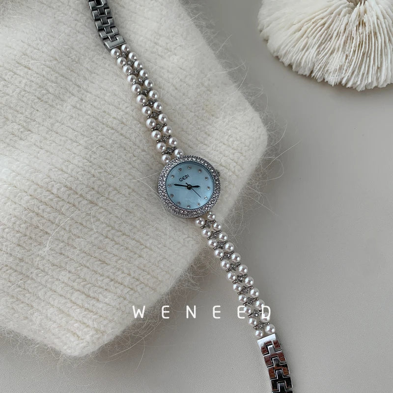 Womens Bracelet Watch, Square Dial Quartz Watch