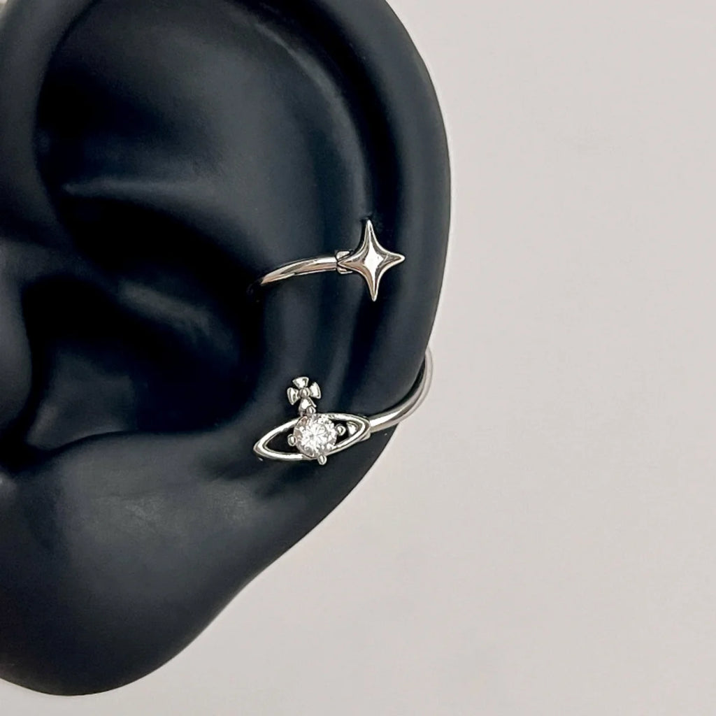 Dainty Stainless Steel Cat Stud Earrings