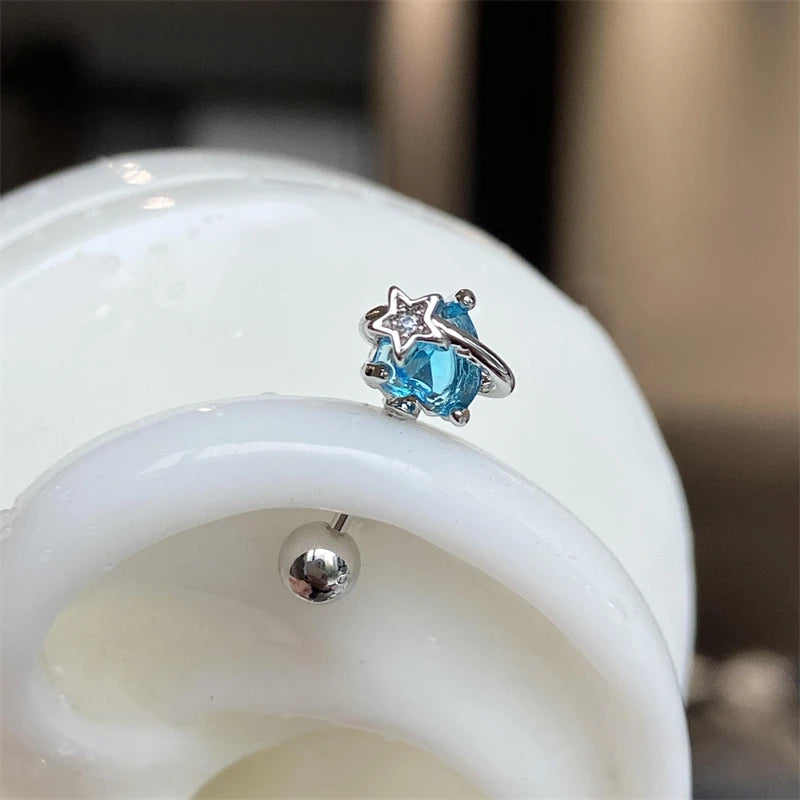 Cupid Heart Wing Cartilage Stud