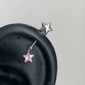 Sweet Heart Arrow Stainless Steel Stud Earrings