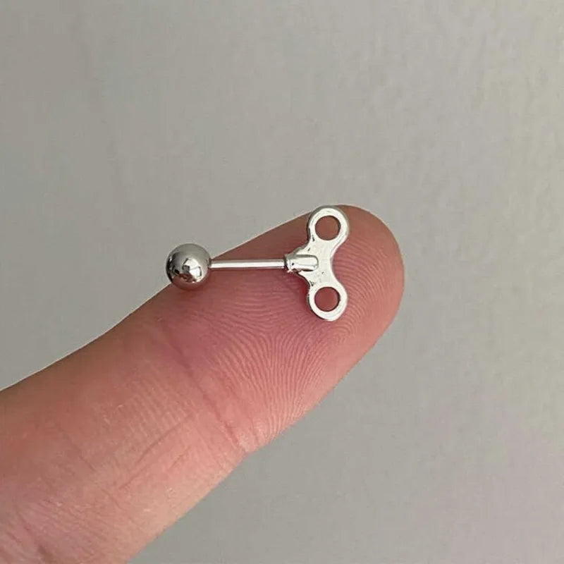 Clockwork Spark Dainty Cartilage Earring