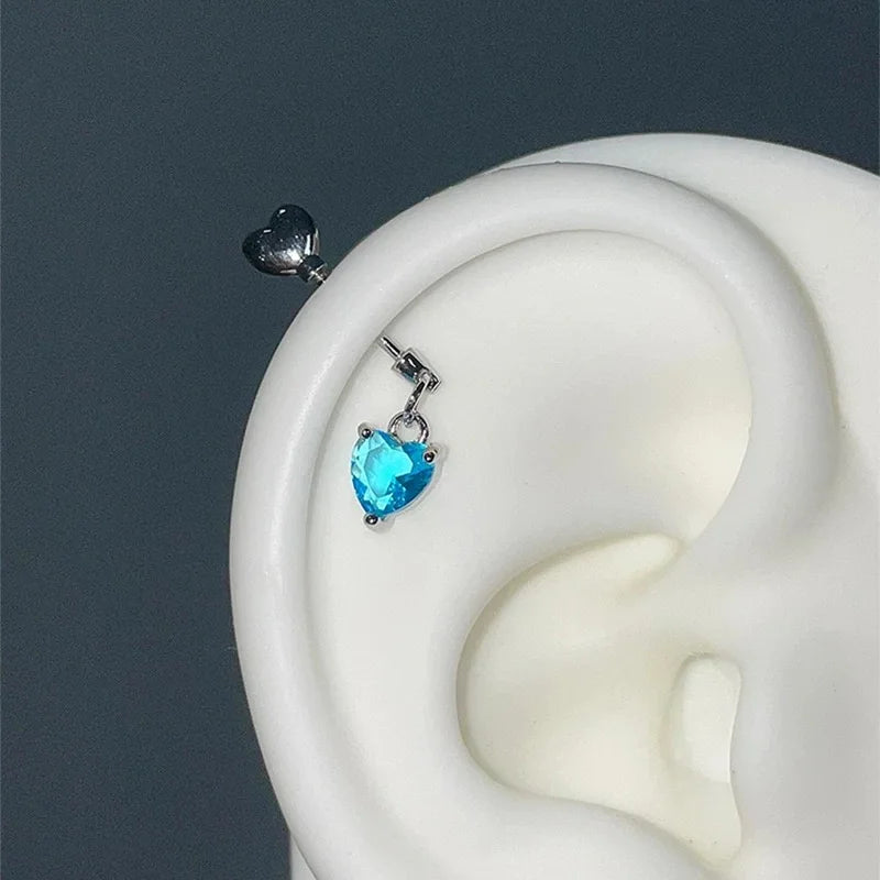 Clockwork Spark Dainty Cartilage Earring