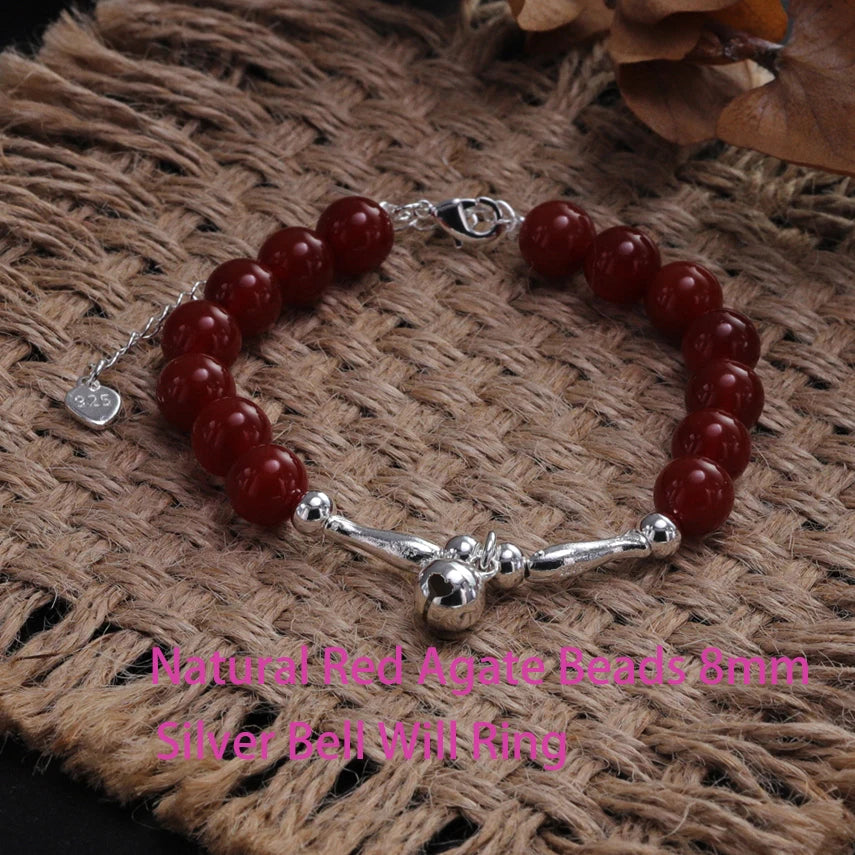 925 Sterling Silver Heart Bracelet with Zircon Beads