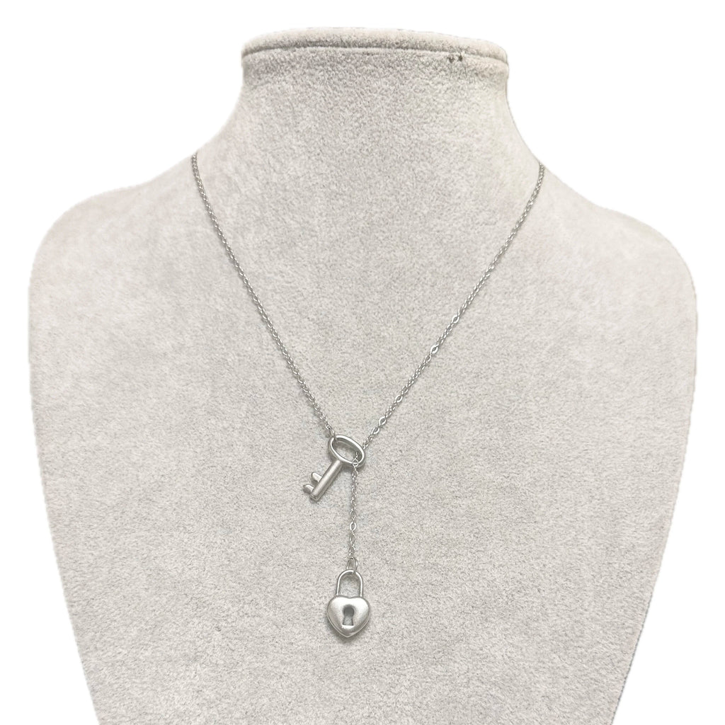 Key to My Heart Lariat Necklace