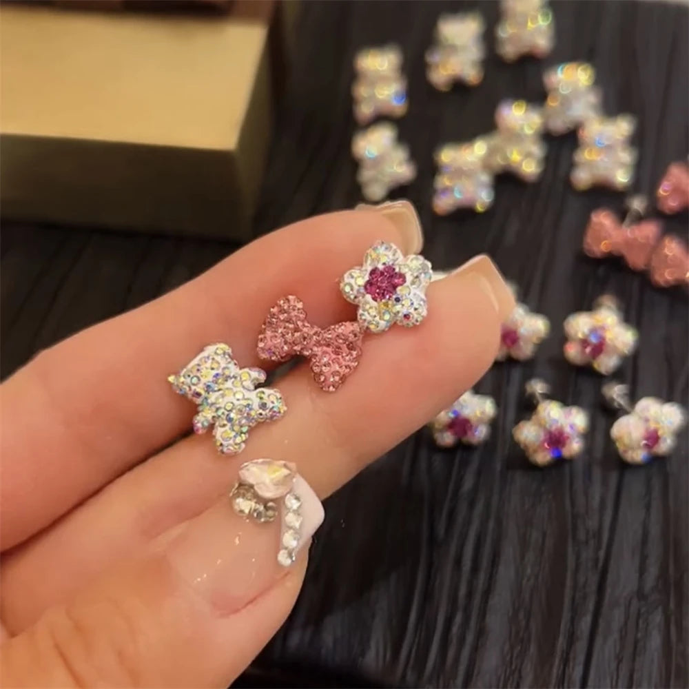 Bow Knot Cartilage Stud Earring