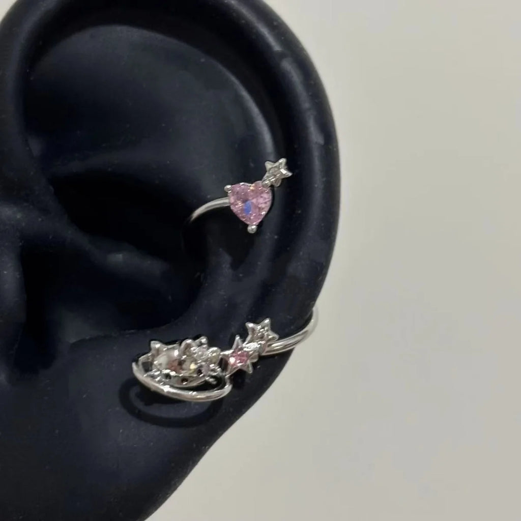 Dainty Stainless Steel Cat Stud Earrings