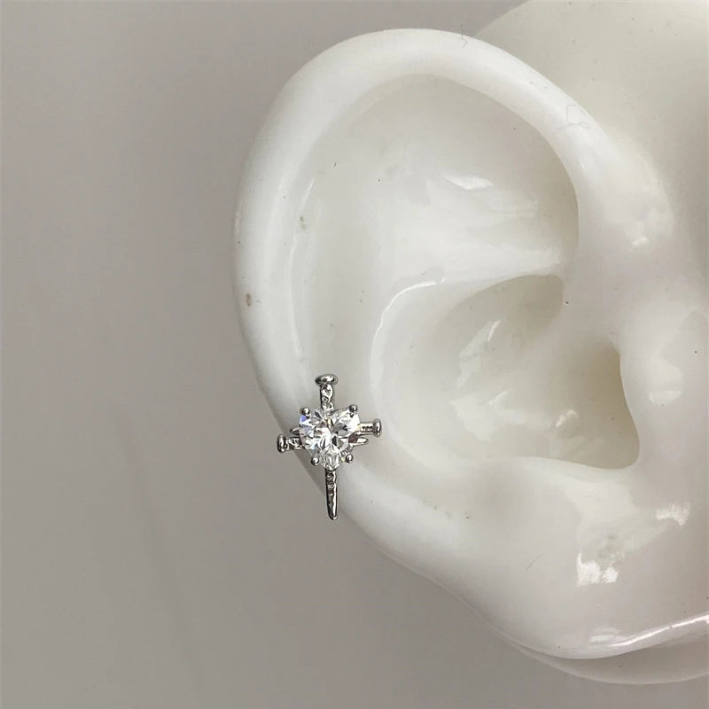 Cupid Heart Wing Cartilage Stud