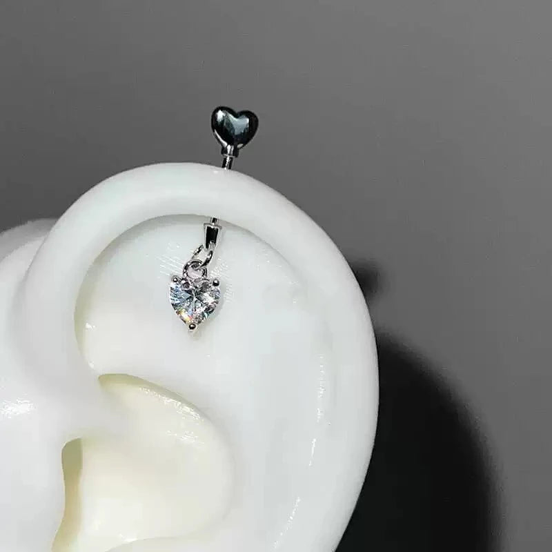 Clockwork Spark Dainty Cartilage Earring