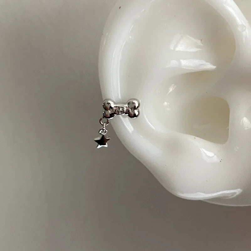 Cupid Heart Wing Cartilage Stud
